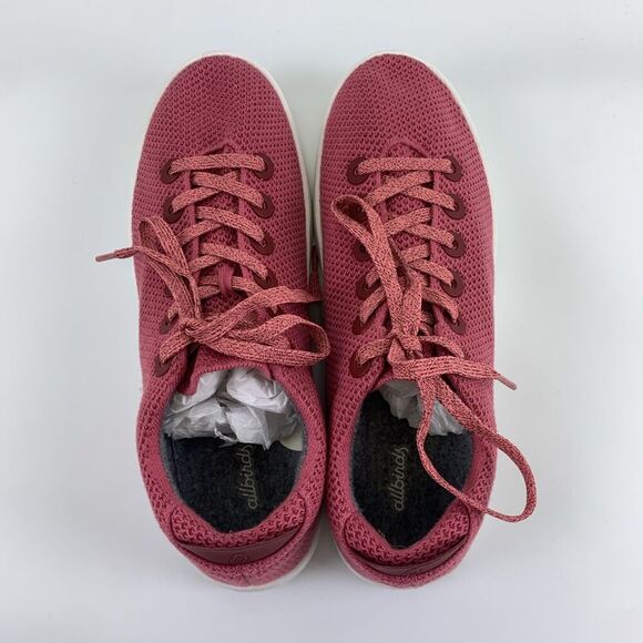 Allbirds Tree Piper Sneaker Lux Pink Lace Up Lightweight Breathable Mens 12 - Picture 6 of 13